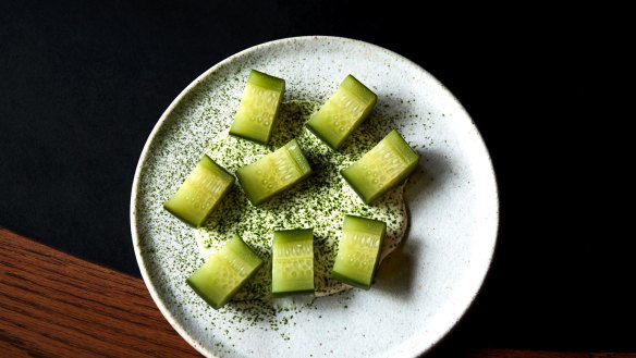 Embla's soured cucumber snacks.