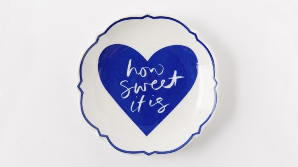 How sweet is this special edition dinnerware?