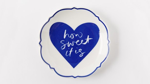 How sweet is this special edition dinnerware?