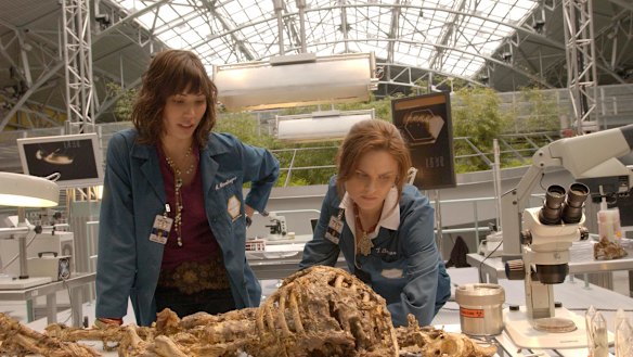 Dr Temperance Brennan, played by Emily Deschanel  (right),  is one of the few female characters in pop culture with autism.