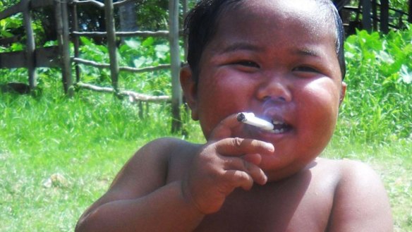 aldi cigarette Indonesia's 'smoking baby' kicked his habit but the battle against tobacco  rages on