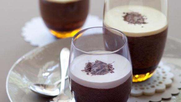 Irish coffee mousse.