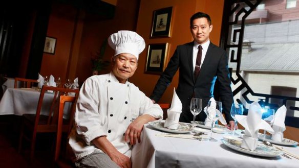 Step up: Flower Drum restaurant's Jason and Anthony Lui received three hats.