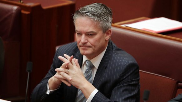 Acting Special Minister of State Mathias Cormann