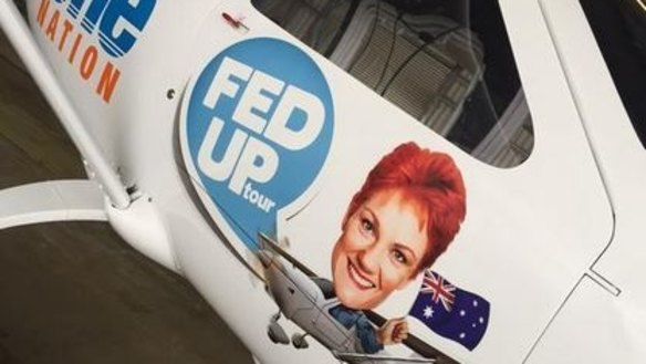 The One Nation plane.
