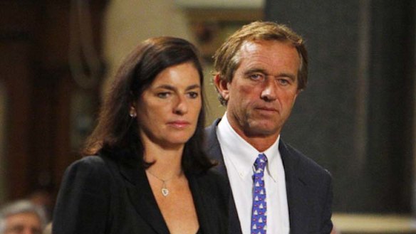Turbulent marriage ...  Robert F. Kennedy Junior and his wife Mary picturd together in August 29, 2009.