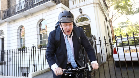 Boris Johnson, former mayor of London.