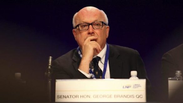 Rebuffed by the International Court of Justice: Attorney General George Brandis authorised the raid on East Timor’s Australia lawyer Bernard Collaery.