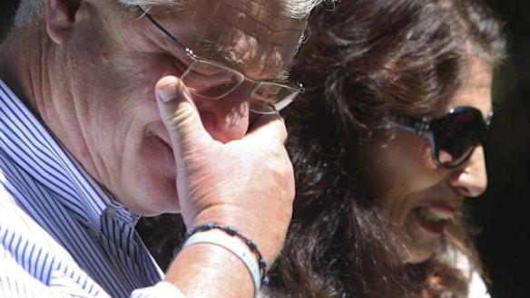 James Foley's parents, John and Diane Foley, address the media after the death of their son.