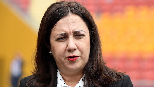 Queensland Premier Annastacia Palaszczuk says she will have more to say about a ban on property developer donations on Tuesday.