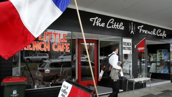 Enfants terribles: The Little French Cafe has won support and criticism for its stance on children.