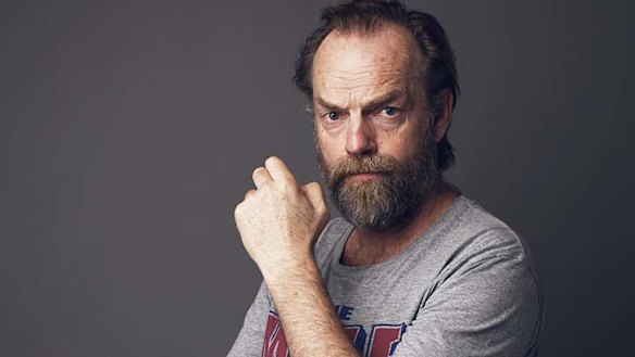 Hugo Weaving's up for a challenge