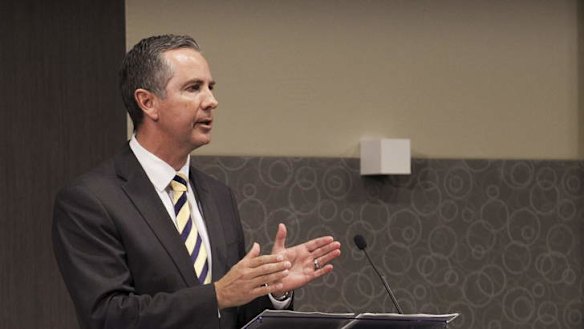Opposition Leader Jeremy Hanson addresses the ACT Liberal Party at the National Press Club   IMG_1230.jpg
