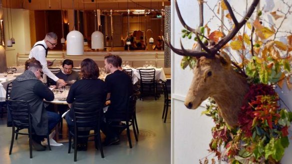 Seasonal: Prix Fixe's current theme is an 'ode to autumn'.