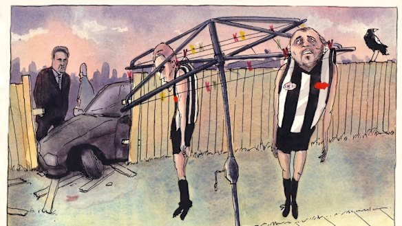 This Matt Golding cartoon appeared in the 'Sunday Age' in 2008.