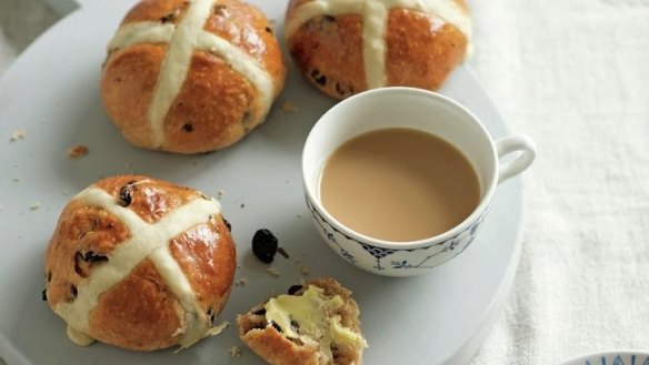 Hot cross buns: Serve them warm.