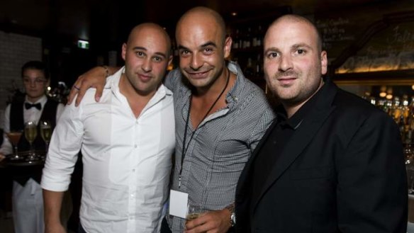 Shane Delia, Adriano Zumbo and George Calombaris in 2011.