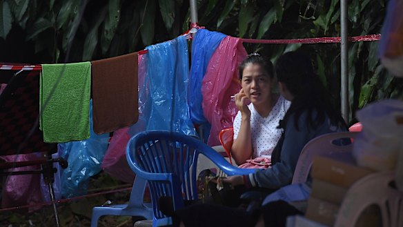 Relatives of the trapped boys have been sending letters into the cave.