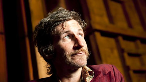 Acting out ... Tim Rogers.