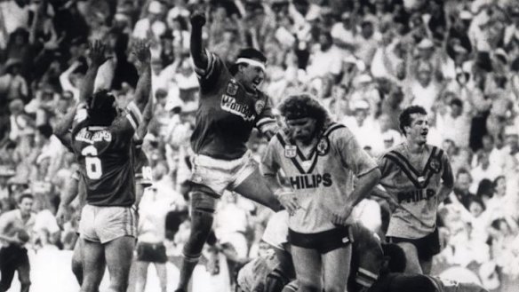 Wet and wild ride with 1989 Canberra Raiders