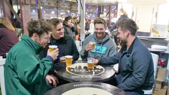 Central Beer District at Queen Vic Market. 