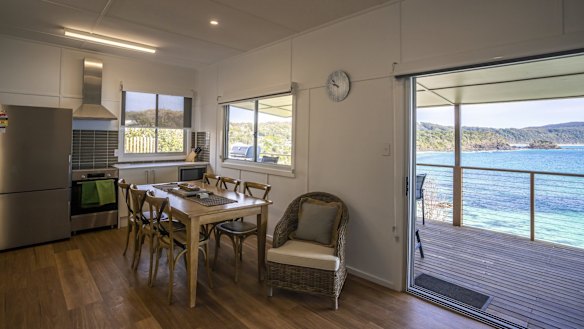 The cottage is nicely appointed, and thought has gone into the pleasant furnishings and colour scheme.