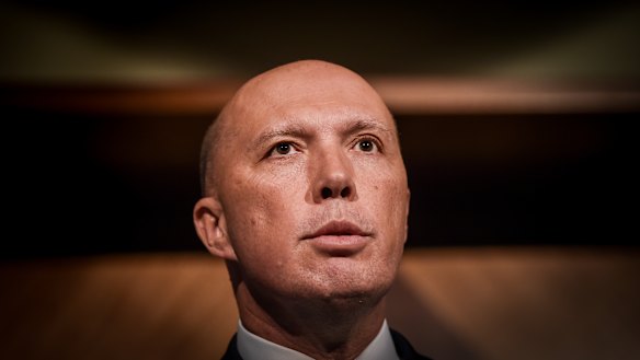 Immigration, Border Protection and Home Affairs Minister Peter Dutton.
