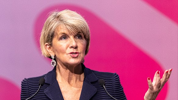 Minister for Foreign Affairs Julie Bishop 