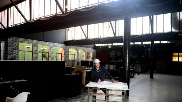 Matt Mullins, co-owner of the company redeveloping the old Rosati site.