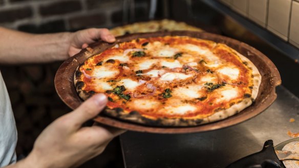 La Disfida is famous for its authentic, hand-stretched, thin crust wood-fired pizza. 