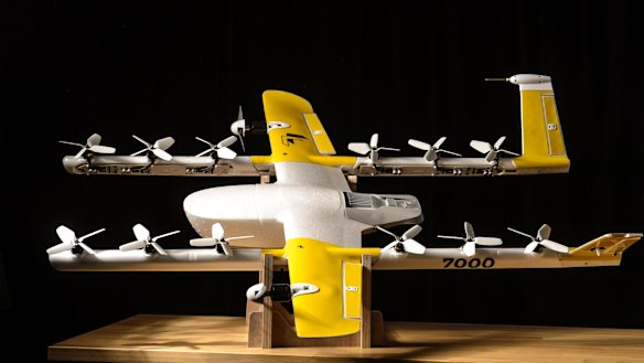 Project Wing's delivery drone.