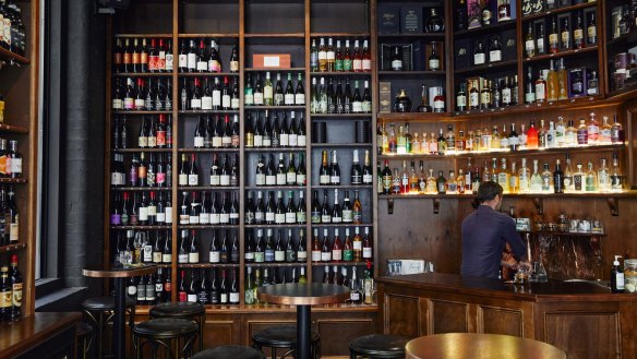 Bijou Bottle Store is one of many cellar doors with an urban winery feel popping up in the city.