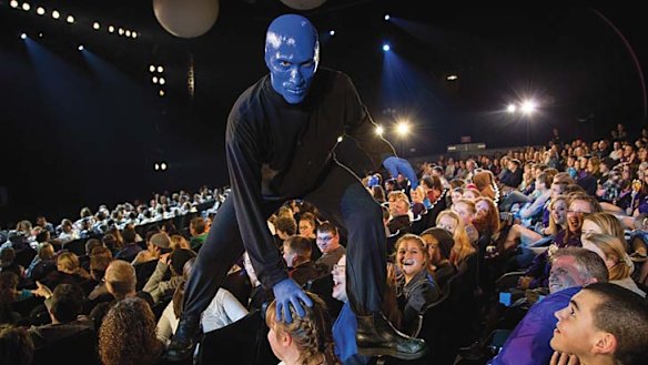 Being a Blue Man