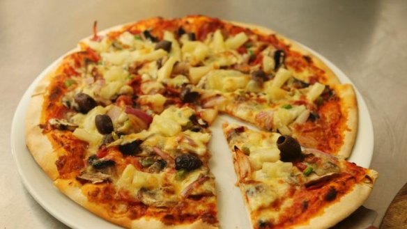 A supreme pizza can be had for an average $13.19 in Victoria, according to Menulog.