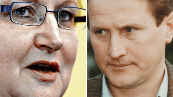 Former immigration minister Amanda Vanstone and businessman Tony Madafferi