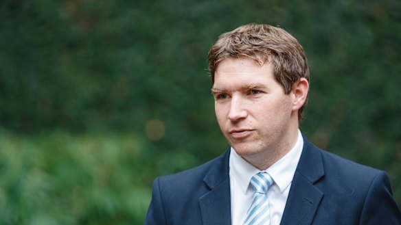 ACT Opposition leader Alistair Coe: The Canberra Liberals have promised to cap rates. 