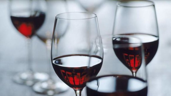 Take a few moments to select a fine Italian wine.