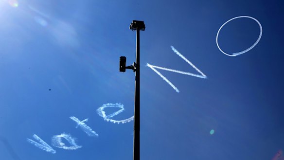 The "no" camp will not give up, just because there is a "yes" result. 