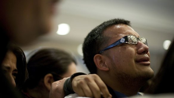 Disappointed supporters of the bill.