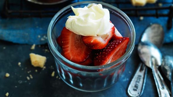 Strawberry shortcake.
