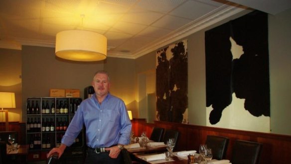 Makeover: Richard Kelly, the new owner of Geelong's Gold Diggers Arms. 