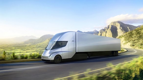 The Tesla Semi was unveiled last week.