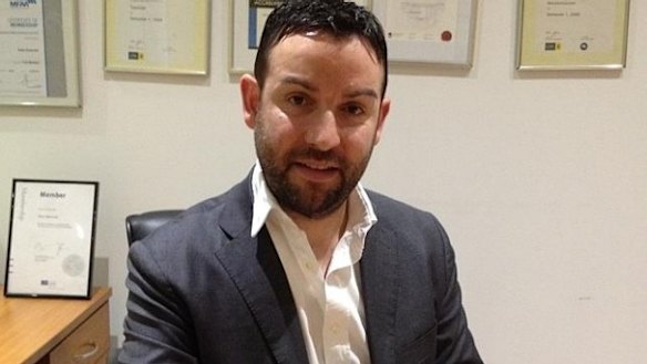 Ejected: Liverpool councillor Peter Ristevski.