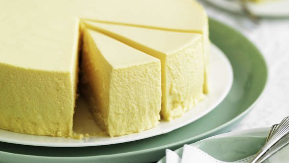 Neil Perry's passionfruit bavarois genoise sponge