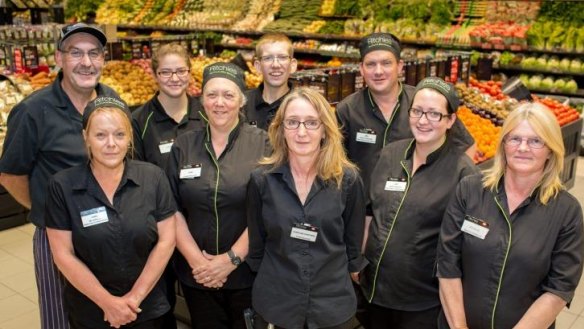 The team at Ritchies IGA, Mt Eliza, VIC. 