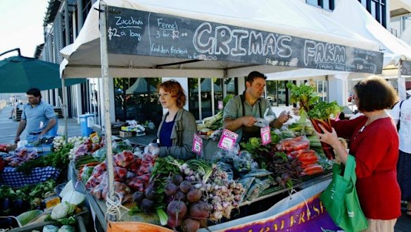 Grimus Farm providing fresh fruit and veg in 2004.