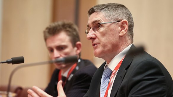 ATO deputy commissioners Jeremy Hirschhorn and Mark Konza.