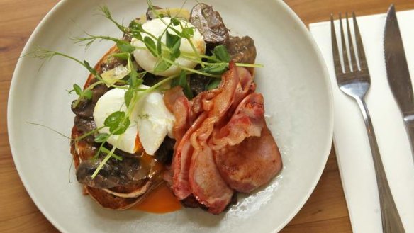 Signature dish: the Butcher's breakfast.