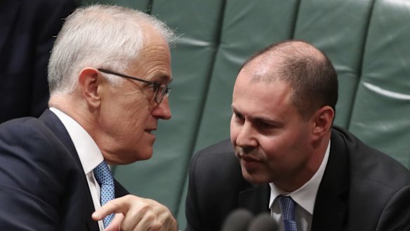 Prime Minister Malcolm Turnbull and Environment and Energy Minister Josh Frydenberg. 