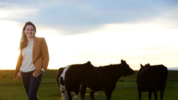 In 2013, Ms McBain was crowned Telstra's businesswoman of the year